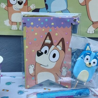 Banderín Feliz Cumpleaños Bluey