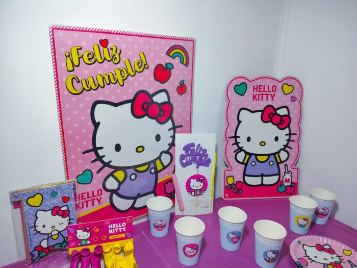 Combo Cumpleaños Hello Kitty
