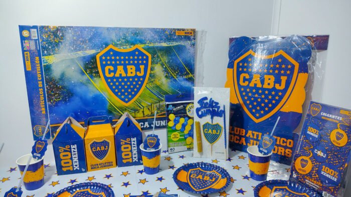 Combo Cumpleaños Boca Juniors