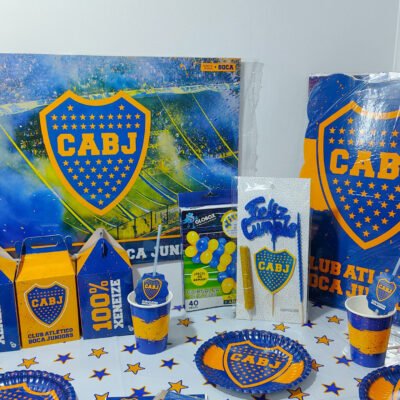 Combo Cumpleaños Boca Juniors