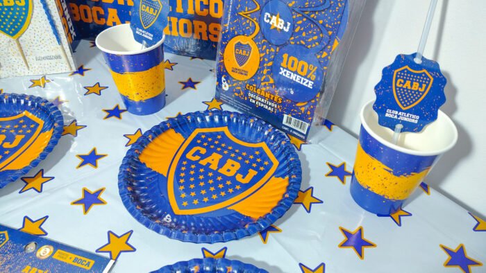 Combo Cumpleaños Boca Juniors