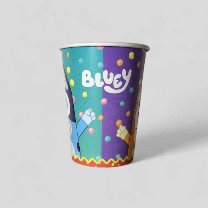 Vasos de Cumpleaños Bluey x12