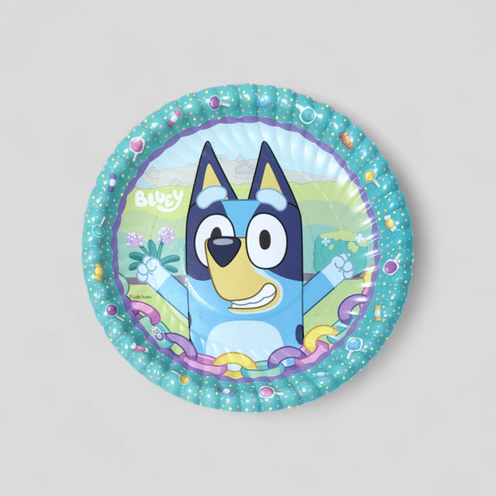 Platos de Cumpleaños Bluey x12